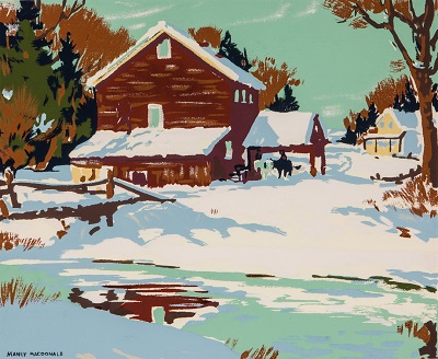 Late Winter, Quinte by Manly MacDonald